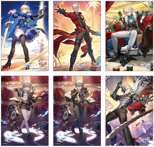 『崩壊：スターレイル』と『Fate/stay night [Unlimited Blade Works]』のコラボ記念フェアがアニメイトで開催！-1