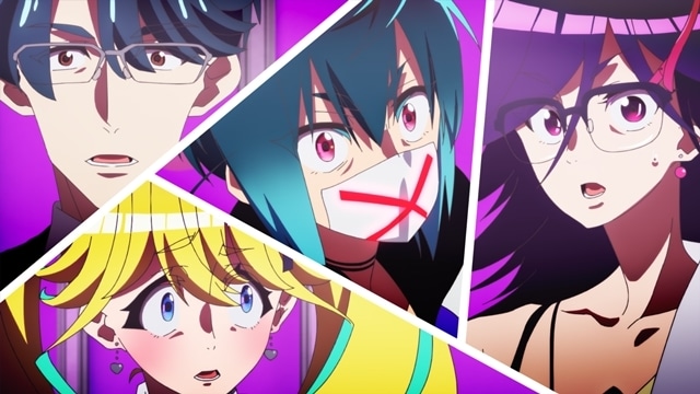 夏アニメ『ネクロノミ子のコズミックホラーショウ』第5話「【アップダウン】クイズ人間性は本当にクソゲーか？【横取り100万】」の先行場面カット・あらすじ・WEB予告公開！　鷹城ヒロシ役・夏目響平さん、つかさつぐみ役・荻野葉月さんからコメント到着-7