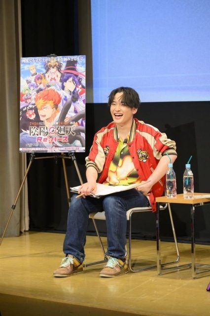 『陰陽廻天 Re:バース』第1話＆第2話 オンライン限定先行試写会の公式レポートが到着！　木村太飛さん、内田真礼さん、木村良平さん、石川界人さんが登壇-3