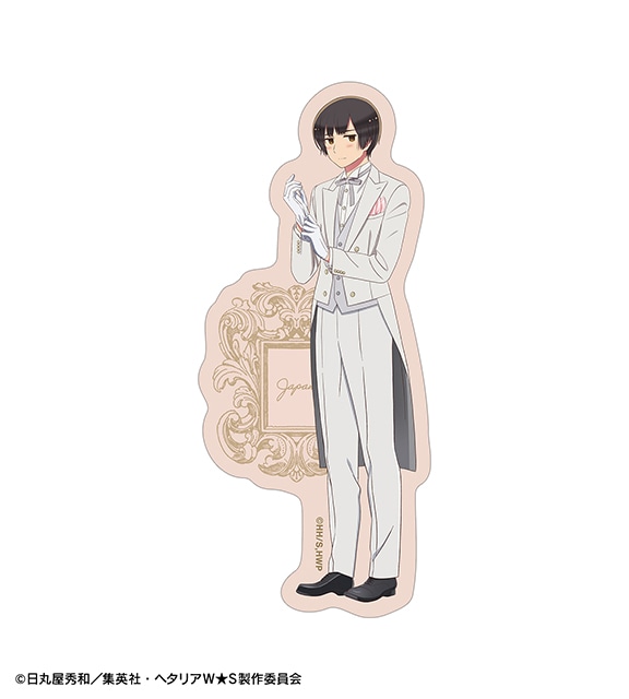 ヘタリア ドイツ 缶バッジ アクリルスタンド 執事 WEBくじ くじ引き堂 アニメ「ヘタリア World☆Stars」 - 描き下ろしイラスト ドイツ
