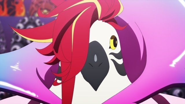 夏アニメ『ネクロノミ子のコズミックホラーショウ』第5話「【アップダウン】クイズ人間性は本当にクソゲーか？【横取り100万】」の先行場面カット・あらすじ・WEB予告公開！　鷹城ヒロシ役・夏目響平さん、つかさつぐみ役・荻野葉月さんからコメント到着-1