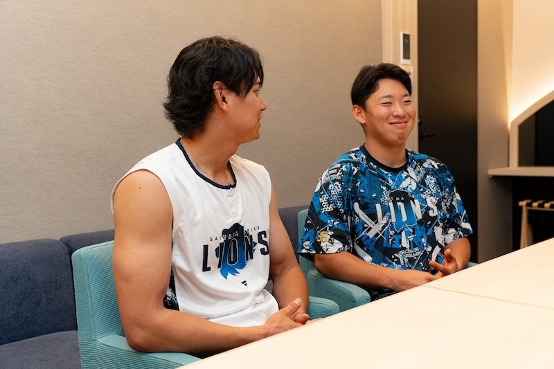 プロ野球選手・西川愛也さん×山田陽翔さんが大好きなアニメ・漫画を“圧倒的至近距離”で語りまくった1時間──「こんなに趣味のことをお話しする機会も中々ない」「楽しすぎて一瞬で終わっちゃいました」【埼玉西武ライオンズ×アニメイトタイムズ スペシャルインタビュー】-15