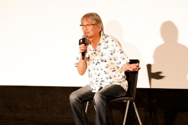 『劇場版「鬼滅の刃」無限城編 第一章 猗窩座再来』公開御礼舞台挨拶 壱に、下野紘さん・千葉繁さん登壇！　師弟を演じる2人が互いへの熱い想いと公開の喜びを語る-6