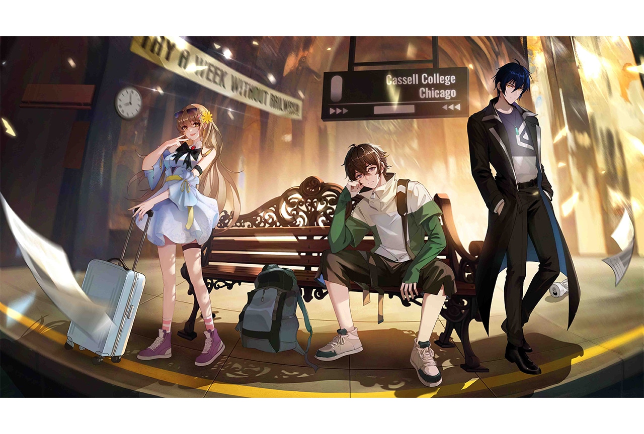 K（周防尊＆八田美咲)』のnancoカード付き舗装イラスト登場