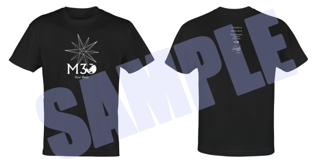 ▲M30～Your Best～VOS盤 限定Tシャツデザイン画像