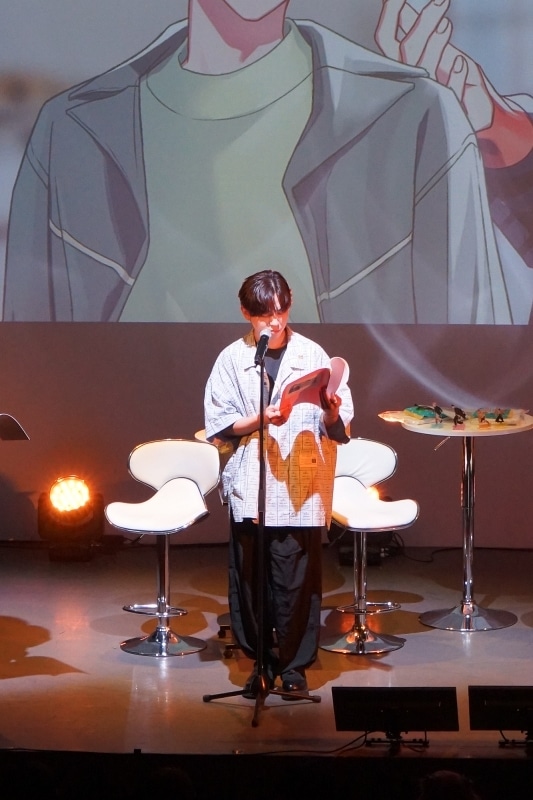 4年目にして芦野先生の“闇”が暴かれる！　梶原岳人さん、上村祐翔さん、木村良平さん、橘龍丸さんが「カラソニ」を振り返った「東京カラーソニック!!4周年記念イベント」昼の部レポート-6