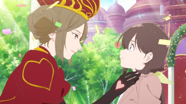 劇場アニメ『不思議の国でアリスと -Dive in Wonderland-』篠原俊哉監督に聞くストーリー・映像・音楽のこだわり｜「お茶会のシーンで床が斜めになっていく映像と音楽がシンクロしていて音階がちょっとずつ下がっていくんですよ」-6