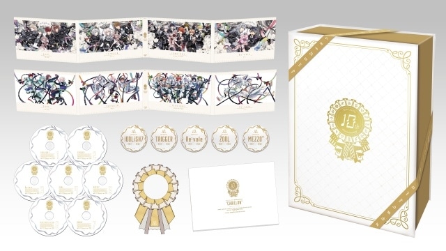 アイナナ　CD 10枚セット アイドリッシュセブン 缶バッジセット 9th Anniversary ZOOL