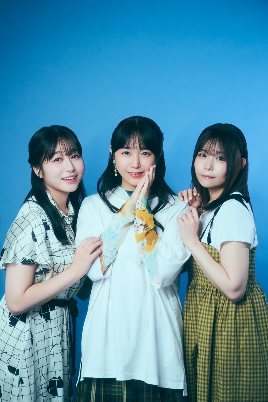 バンドリ MyGO!!!!! 声優 缶バッジ 小日向美香 長崎そよ 5セット 4ページ目：MyGO!!!!! 羊宮妃那×小日向美香×林鼓子 鼎談｜7th SG