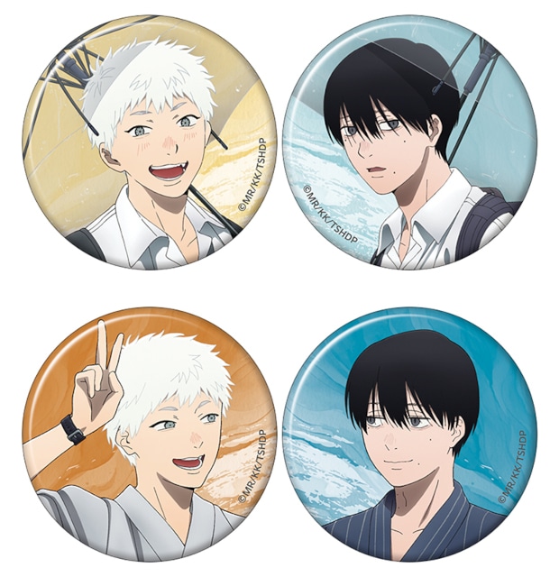 モクモクれん 光が死んだ夏 缶バッジ よしき x 10 アニメイト景品 モクモクれん 『光が死んだ夏』 アニメイト オンリーショップ 缶
