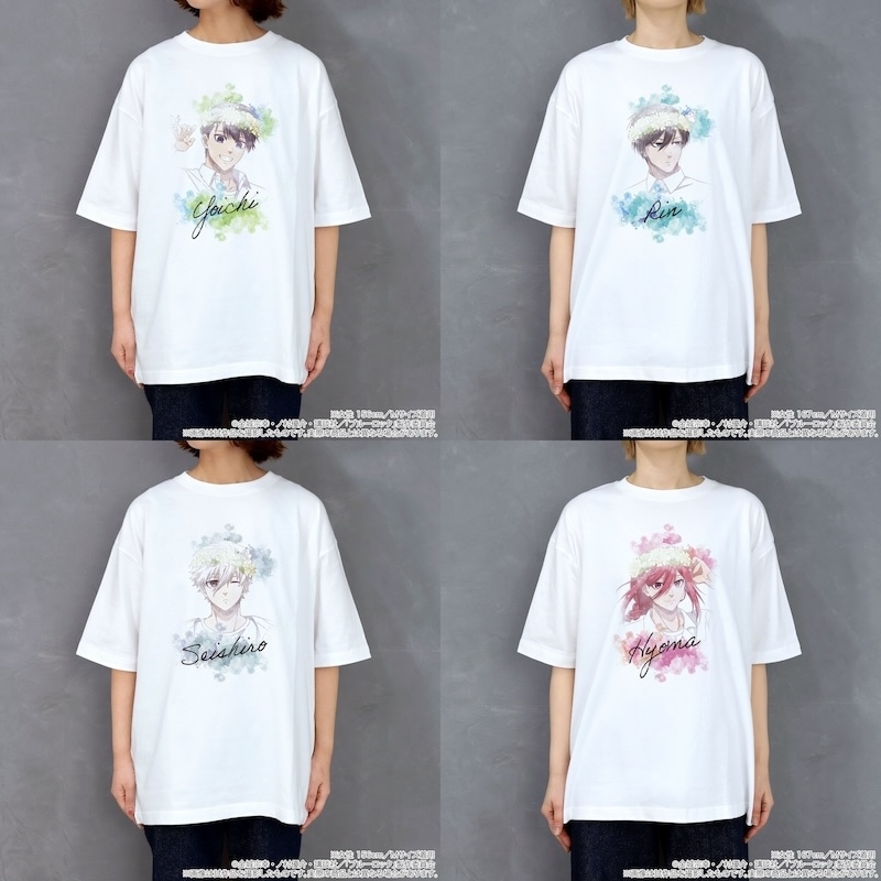 TVアニメ『ブルーロック』描き下ろしイラスト使用の新作Tシャツ