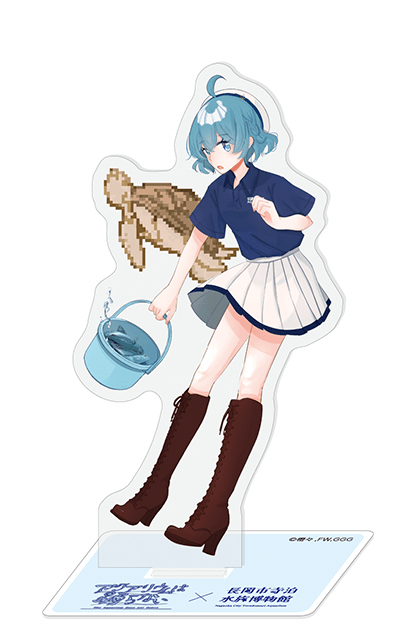 【限定品】　アクアリウムは踊らない　ルル　くじ　アクリルスタンド　缶バッジ Amazon.co.jp: ルル アクリルスタンド アクアリウムは踊らない