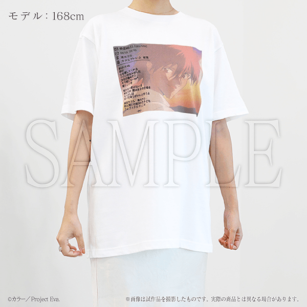 新世紀エヴァンゲリオン　Tシャツ　渚カヲル　パイロット　タブリス　アニメT　公式 LABRAT×EVANGELION】渚カヲル Ani-Art Tシャツ: ファッション