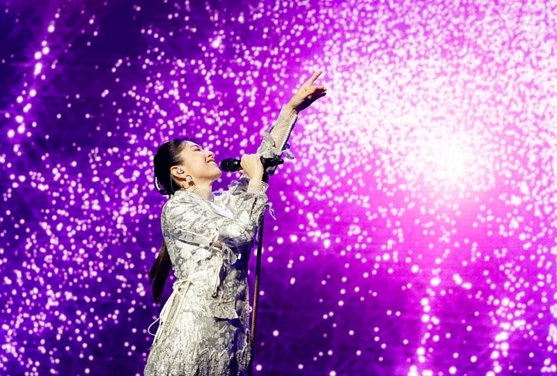 【アニサマ2025】茅原実里さんのTVアニメ『喰霊 -零-』OPテーマ「Paradise Lost -at next nest-」で観客席のペンライトが激しく揺れる!「Animelo Summer Live 2025 “ThanXX!”」-1