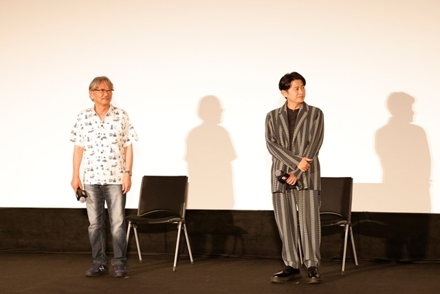 『劇場版「鬼滅の刃」無限城編 第一章 猗窩座再来』公開御礼舞台挨拶 壱に、下野紘さん・千葉繁さん登壇！　師弟を演じる2人が互いへの熱い想いと公開の喜びを語る-8