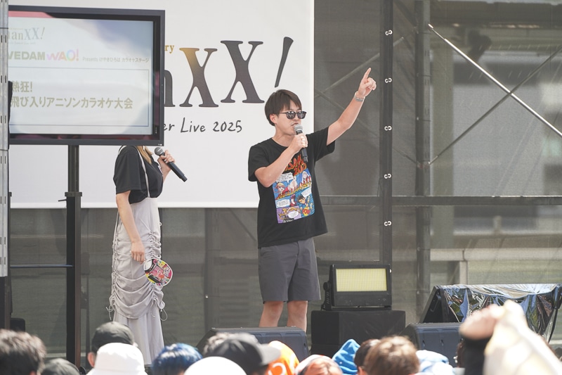 アニサマ2025のけやきひろばでカラオケ大会！　声優＆アイドル参加の「LIVE DAM WAO! Presentsけやきひろば カラオケステージ」レポート-16