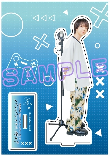 ▲『河西健吾 40thアニバーサリーブック パンパンですが、何か？』ゲーマーズ特典アクリルスタンド