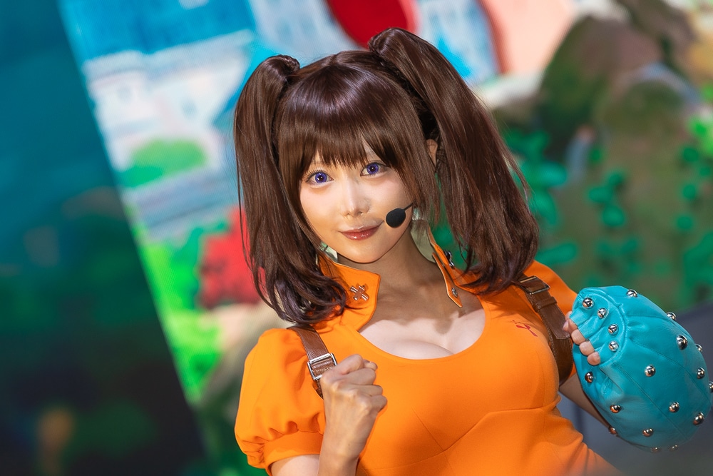 えなこさん、篠崎こころさん、南あみさんが『七つの大罪』のコスプレで「TGS2025」に降臨! 『七つの大罪:Origin』スペシャルコスプレショーの写真をお届け-9