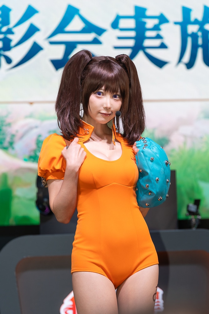 えなこさん、篠崎こころさん、南あみさんが『七つの大罪』のコスプレで「TGS2025」に降臨! 『七つの大罪:Origin』スペシャルコスプレショーの写真をお届け-10