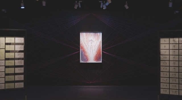 韓国　エバンゲリオン「Lines of EVANGELION」入場特　記念バッチ 韓国 エバンゲリオン「Lines of EVANGELION」入場特 記念バッチ