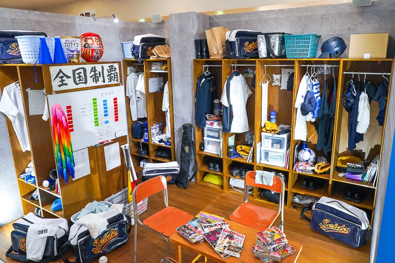 青道高校野球部の「部室」を完全再現! 熱戦を300点以上の原画とともに振り返る「大『ダイヤのA actⅡ』原画展」レポート-25