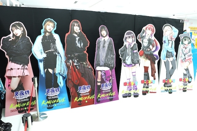 KING OF EVIL 橘杏咲 サイン ばっどがーる 天狼群 アニメ