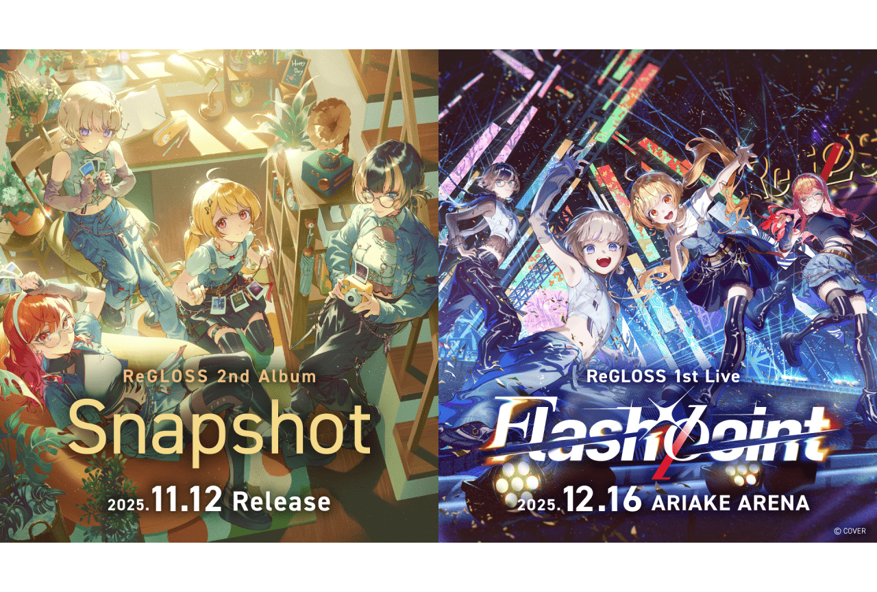 ホロライブ「ReGLOSS」の1stアルバムが11月6日発売 | アニメイト