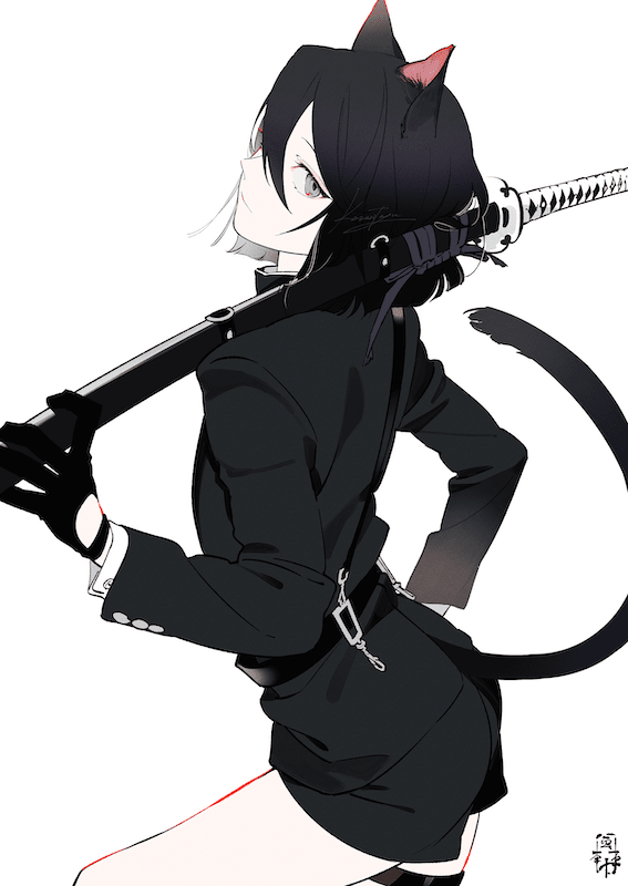 展示方法にもこだわる新作イラスト満載の個展は「創作に浸ることのできる空間」へ──個展『黎創』開催記念・風李たゆ先生×えびも先生【対談インタビュー後編】-4