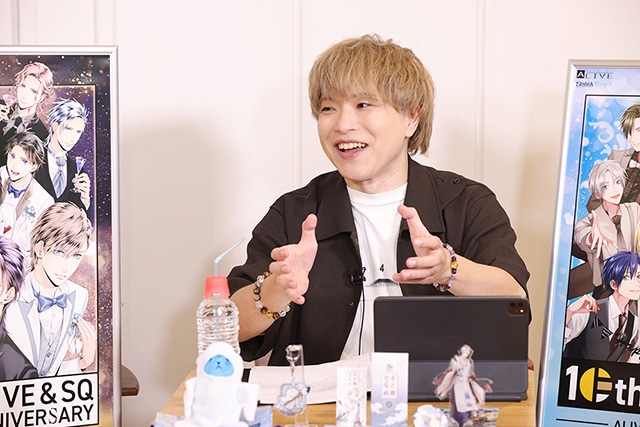 「ALIVE&SQ10周年記念生配信!!」出演、村田太志さん・山谷祥生さん・西山宏太朗さん配信後オフィシャルインタビュー|西山「10年、20年と、この先もずっと一緒に過ごしていけたら幸せだなと思います」-2