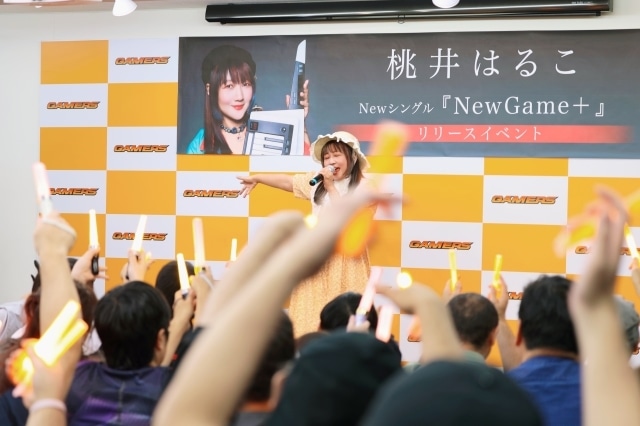 “元祖アキバの女王”桃井はるこさんによる8年ぶりのNEWシングル「NewGame＋」発売日目前リリースイベントレポート＆本人コメントが到着！-1