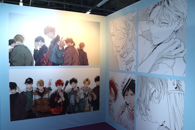 「ギヴン展 -given exhibition- ENCORE」東京会場(凱旋)フォトレポート|新規エリアや真冬と立夏の10年後の等身大立像などが追加展示! 「ギヴン展」がパワーアップして帰ってきた!-8