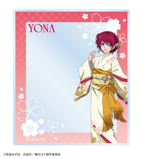 「テレビアニメ『暁のヨナ』 描き下ろし 桜和装ver. オンラインくじ」がアニメイト通販に登場! アクリルスタンド時計、BIGアクリルスタンドなどが当たる!!-7
