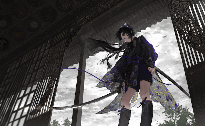 展示方法にもこだわる新作イラスト満載の個展は「創作に浸ることのできる空間」へ──個展『黎創』開催記念・風李たゆ先生×えびも先生【対談インタビュー後編】-1