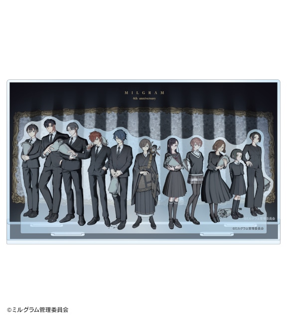 「『MILGRAM -ミルグラム-』オンラインくじ vol.5」がアニメイト通販にて販売スタート!!　キャラファイングラフ、アクリルジオラマなどがラインナップ！-4