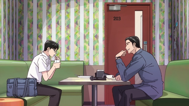 聡実と狂児の関係性は、自分の感情を表に出さない「ドライ感」が魅力的。『カラオケ行こ！』堀江瞬さん×小野大輔さんインタビュー｜リミッターを外して挑んだ「紅」の歌唱シーン-17