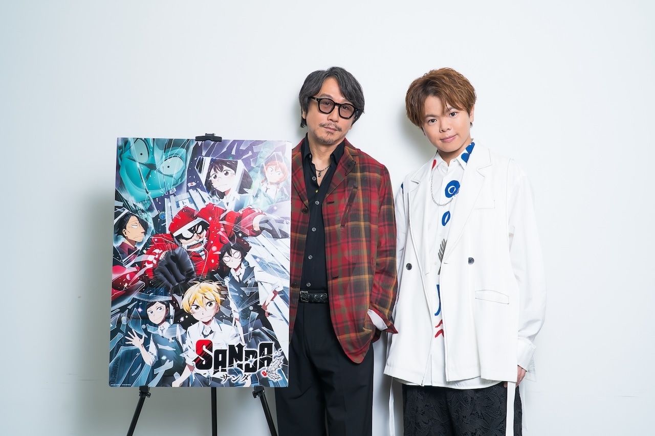 アニメ『SANDA』三田一重役・村瀬 歩×サンタクロース役・東地宏樹 インタビュー