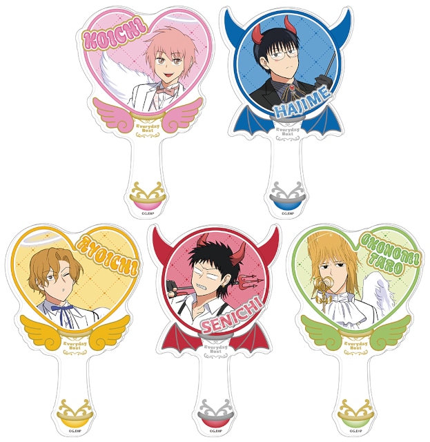 『えぶりでいホスト』のオンリーショップが、アニメイト新宿で開催！　天使や悪魔風の衣装を身につけた、コーイチ＆ハジメたちの新商品を販売!!-3