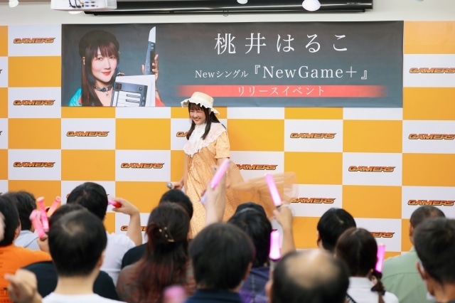 “元祖アキバの女王”桃井はるこさんによる8年ぶりのNEWシングル「NewGame＋」発売日目前リリースイベントレポート＆本人コメントが到着！-2