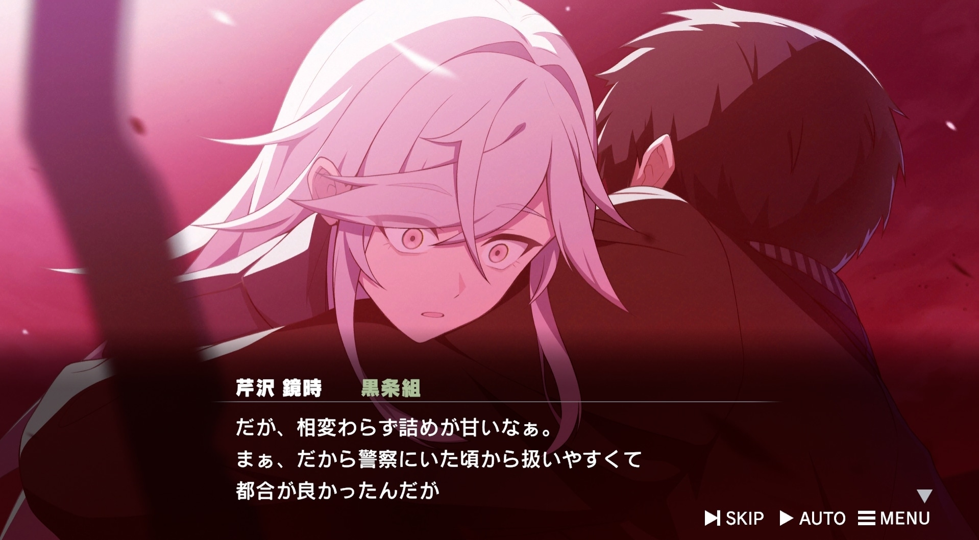 芹沢は理想とする悪役像とピッタリ。収録では悪いヤツをやろうとしないことを徹底しました──「任侠×SF×死に戻りループ」の異色ゲーム『ROAD59 -新時代任侠特区- 摩天楼モノクロ抗争』発売記念に芹沢鏡時・小林親弘さんへインタビュー！-6