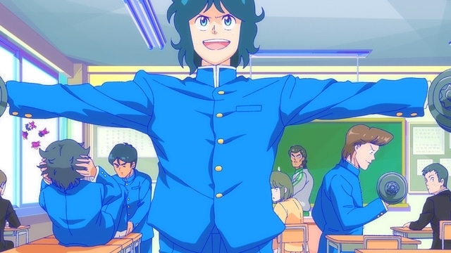 『ハイスクール！奇面組』全国フジテレビ系“ノイタミナ”にて2026年1月放送決定、ティザービジュアル＆イメージMV公開！　出演声優に関智一さん・武内駿輔さん・松岡禎丞さん・小林千晃さん・戸谷菊之介さん・白石晴香さん・長谷川育美さん-9