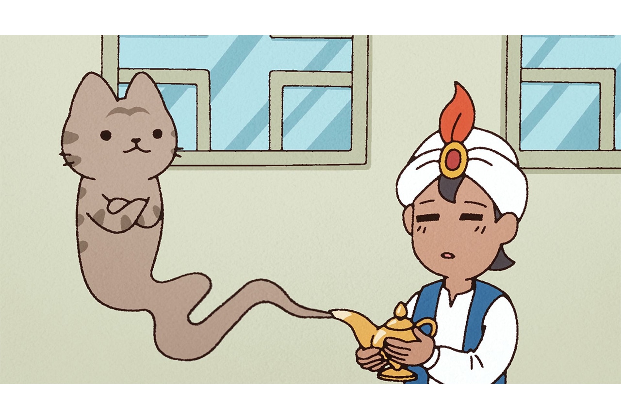 アニメ『うごく！ねこむかしばなし』第7話先行カット