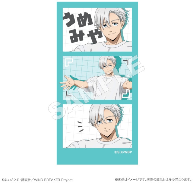 【テーマは平成レトロ】TVアニメ『WIND BREAKER』マリモクラフトのAGF2025先行販売グッズを一般発売！　同じ描き下ろし絵柄の新商品も登場!!-25