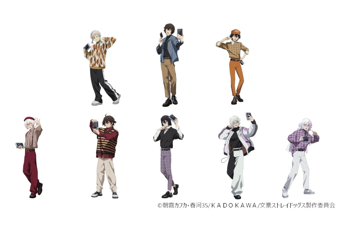 文スト描き下ろし商品が来年1/17発売、アニメイトでフェアも開催