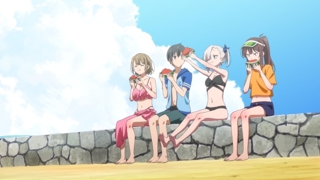 『ちゃんと吸えない吸血鬼ちゃん』第8話「吸血鬼ちゃんと海」のあらすじ＆先行カットが公開！　田中美海さん、長谷川育美さんが出演する生配信番組が12月4日に実施-12