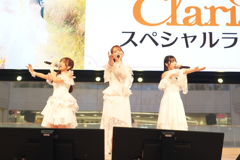 かなめまどかちゃん＆あけみほむらちゃんにほっこり!?　ClariSが新体制ならではのパフォーマンスで『まどか☆マギカ』ファンを沸かせた『「魔法少女まどか☆マギカ」ステージ ～マジカルタイム！～』レポート【AGF2025】-5