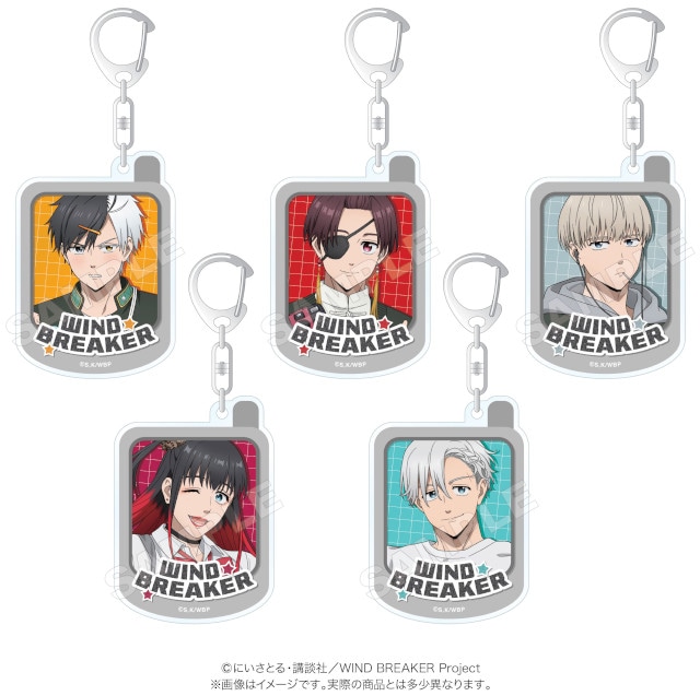 【テーマは平成レトロ】TVアニメ『WIND BREAKER』マリモクラフトのAGF2025先行販売グッズを一般発売！　同じ描き下ろし絵柄の新商品も登場!!-2