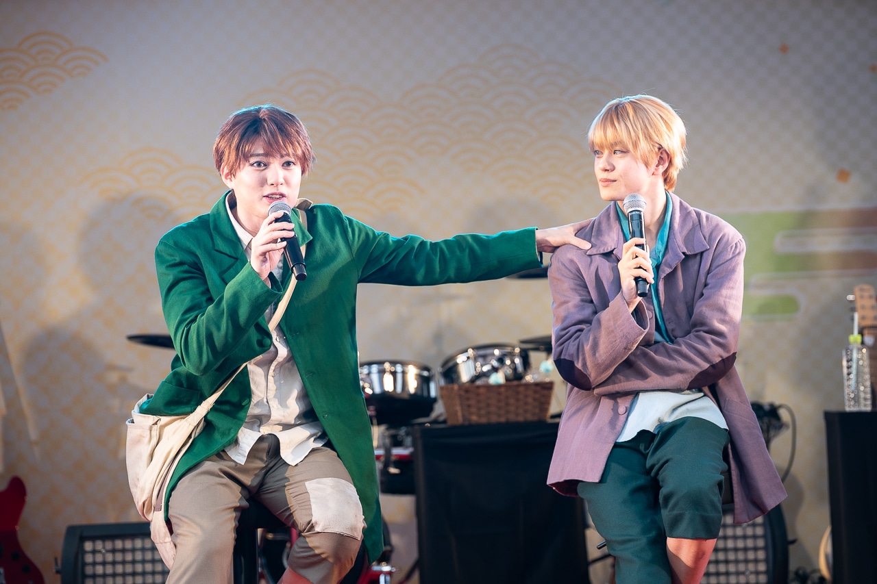 お芝居＆スペシャルメドレーを披露！　ロミオ役・大薮 丘さん、アルフレド役・新里宏太さんら登壇「「ロミオの青い空」放送30周年 ミュージカル「ロミオの青い空」 『誓い』と『絆』を繋ぐステージ」レポート【AGF2025】-12