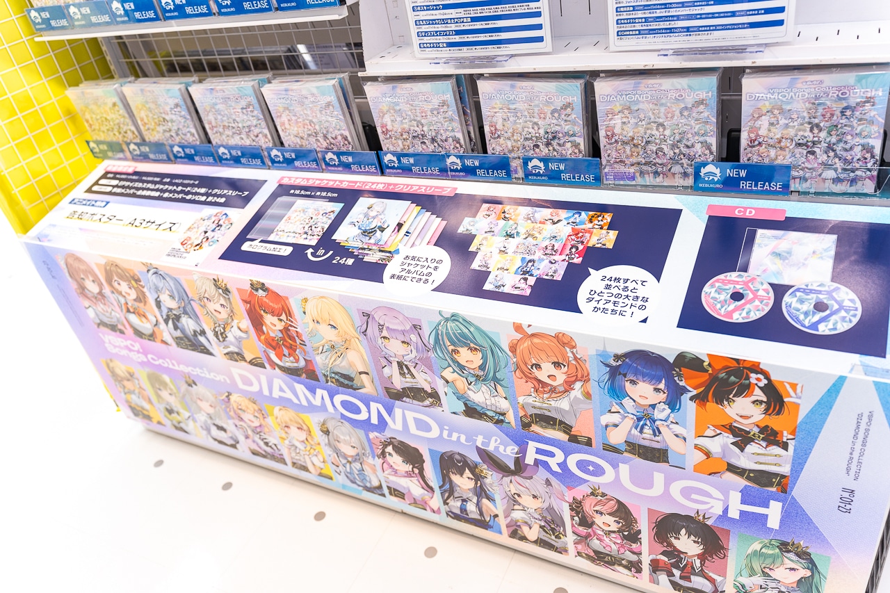 「ぶいすぽっ！」初のオリジナルアルバム発売を記念して、全国のアニメイトでキャンペーン実施！　アニメイト池袋本店では1階エントランス広場での大規模展開や6階展示スペース展開など実施 【フォトレポート】-23