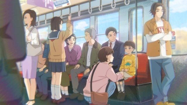 JA共済連×白組によるアニメ『たすけあいstory』第2話「～「たすけあい」から生まれた“名前のない優先座席”の物語～」が公開！　浜辺美波さん、福原遥さんが出演-7