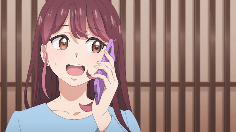 天野とのやり取りで塔子の「棋士らしさ」が見えた第10話。続く梨田との“デート回”では「普通の女の子らしさ」が見られる!?｜アニメ『笑顔のたえない職場です。』角館塔子役・松井恵理子さん×原作・くずしろさん対談インタビュー-4